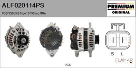 POONGSUNG ALF020114PS - ALT NUEVO ORIG. POONGSUNG Type 12V 90Amp PR4
