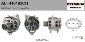 GREAT WALL ALF410183CH - ALT NUEVO ORIG.  Type 12V 110Amp PFR6