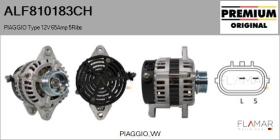 GREAT WALL ALF810183CH - ALT NUEVO ORIG. Type 12V 65Amp PR5