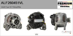 VALEO ALF260451VL - ALT NUEVO ORIG. VALEO Type 12V 110Amp PFR6