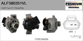 VALEO ALF580351VL - ALT NUEVO ORIG. VALEO Type 12V 110Amp PFR6