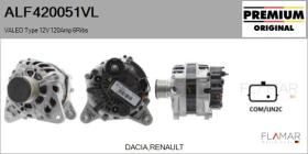 VALEO ALF420051VL - ALT NUEVO ORIG. VALEO Type 12V 120Amp PFR6