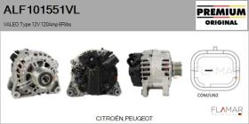 VALEO ALF101551VL - ALT NUEVO ORIG. VALEO Type 12V 120Amp PFR6