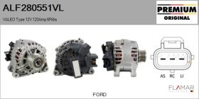 VALEO ALF280551VL - ALT NUEVO ORIG. VALEO Type 12V 120Amp PFR6