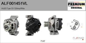 VALEO ALF001451VL - ALT NUEVO ORIG. VALEO Type 12V 120Amp PFR6