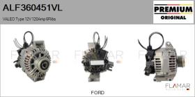 VALEO ALF360451VL - ALT NUEVO ORIG. VALEO Type 12V 120Amp PFR6