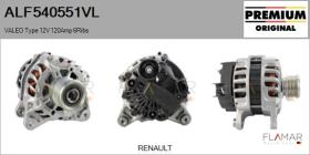 VALEO ALF540551VL - ALT NUEVO ORIG. VALEO Type 12V 120Amp PFR6