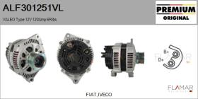 VALEO ALF301251VL - ALT NUEVO ORIG. VALEO Type 12V 120Amp PR6
