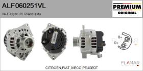VALEO ALF060251VL - ALT NUEVO ORIG. VALEO Type 12V 120Amp PR6