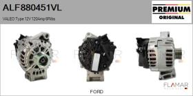 VALEO ALF880451VL - ALT NUEVO ORIG. VALEO Type 12V 120Amp PR6