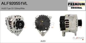 VALEO ALF920551VL - ALT NUEVO ORIG. VALEO Type 12V 120Amp PR6