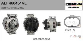 VALEO ALF460451VL - ALT NUEVO ORIG. VALEO Type 12V 120Amp PR7