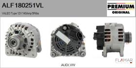 VALEO ALF180251VL - ALT NUEVO ORIG. VALEO Type 12V 140Amp PFR5