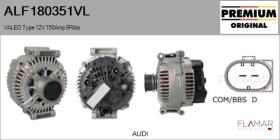VALEO ALF180351VL - ALT NUEVO ORIG. VALEO Type 12V 150Amp PFR6