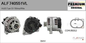 VALEO ALF740551VL - ALT NUEVO ORIG. VALEO Type 12V 150Amp PFR6