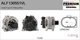 VALEO ALF130551VL - ALT NUEVO ORIG. VALEO Type 12V 150Amp PFR6