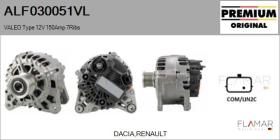 VALEO ALF030051VL - ALT NUEVO ORIG. VALEO Type 12V 150Amp PFR7