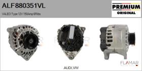 VALEO ALF880351VL - ALT NUEVO ORIG. VALEO Type 12V 150Amp PR6