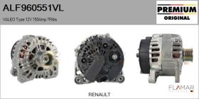 VALEO ALF960551VL - ALT NUEVO ORIG. VALEO Type 12V 150Amp PV7