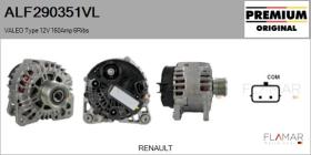 VALEO ALF290351VL - ALT NUEVO ORIG. VALEO Type 12V 160Amp PFR6