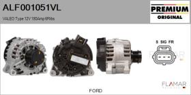 VALEO ALF001051VL - ALT NUEVO ORIG. VALEO Type 12V 180Amp PFR6