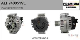 VALEO ALF740051VL - ALT NUEVO ORIG. VALEO Type 12V 180Amp PFR7