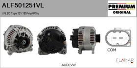 VALEO ALF501251VL - ALT NUEVO ORIG. VALEO Type 12V 180Amp PR6