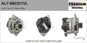 VALEO ALF480351VL - ALT NUEVO ORIG. VALEO Type 12V 180Amp PR7