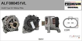 VALEO ALF080451VL - ALT NUEVO ORIG. VALEO Type 12V 180Amp PR7