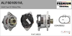VALEO ALF601051VL - ALT NUEVO ORIG. VALEO Type 12V 180Amp PR7