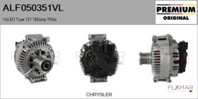 VALEO ALF050351VL - ALT NUEVO ORIG. VALEO Type 12V 180Amp PV7
