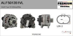 VALEO ALF501351VL - ALT NUEVO ORIG. VALEO Type 12V 220Amp