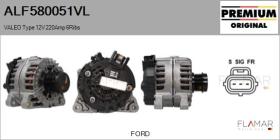 VALEO ALF580051VL - ALT NUEVO ORIG. VALEO Type 12V 220Amp PFR6