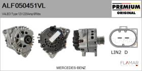 VALEO ALF050451VL - ALT NUEVO ORIG. VALEO Type 12V 220Amp PFR6