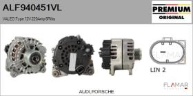 VALEO ALF940451VL - ALT NUEVO ORIG. VALEO Type 12V 220Amp PFR6