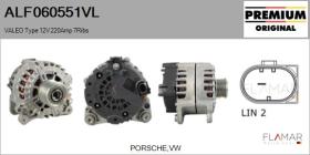 VALEO ALF060551VL - ALT NUEVO ORIG. VALEO Type 12V 220Amp PFR7