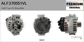 VALEO ALF270551VL - ALT NUEVO ORIG. VALEO Type 12V 230Amp PV8