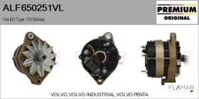 VALEO ALF650251VL - ALT NUEVO ORIG. VALEO Type 12V 50Amp
