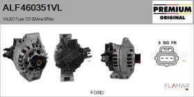 VALEO ALF460351VL - ALT NUEVO ORIG. VALEO Type 12V 80Amp PR6