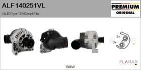 VALEO ALF140251VL - ALT NUEVO ORIG. VALEO Type 12V 80Amp PR6