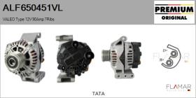 VALEO ALF650451VL - ALT NUEVO ORIG. VALEO Type 12V 90Amp PFR7