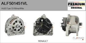 VALEO ALF501451VL - ALT NUEVO ORIG. VALEO Type 12V 90Amp PR6