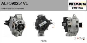 VALEO ALF590251VL - ALT NUEVO ORIG. VALEO Type 12V 90Amp PR6