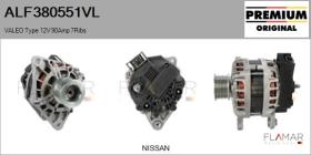 VALEO ALF380551VL - ALT NUEVO ORIG. VALEO Type 12V 90Amp PR7