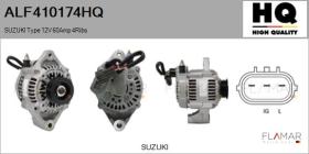 HQ ALF410174HQ - ALT NUEVO SUZUKI Type 12V 60Amp PR4