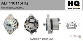 HQ ALF110115HQ - ALT NUEVO THERMOKING Type 12V 37Amp