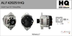 HQ ALF420251HQ - ALT NUEVO VALEO Type 12V 110Amp PR6