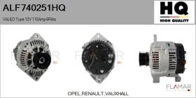 HQ ALF740251HQ - ALT NUEVO VALEO Type 12V 110Amp PR6