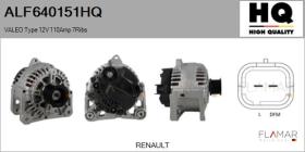 HQ ALF640151HQ - ALT NUEVO VALEO Type 12V 110Amp PR7