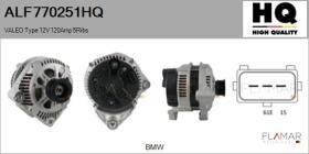 HQ ALF770251HQ - ALT NUEVO VALEO Type 12V 120Amp PR5